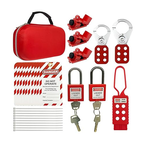 Lockout tagout kit