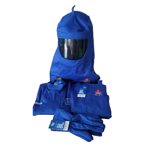 Arc-flash protection suit