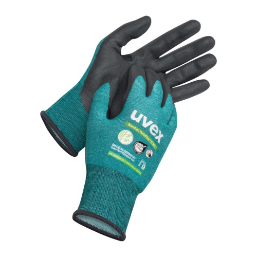 uvex-bamboo-twinflex-d-xg-cut-resistant-gloves-green