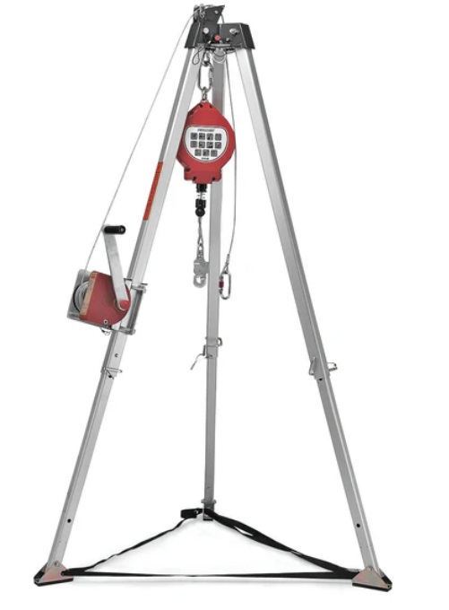 Proguard confined space entry tripod with winch, BS EN795 and SIRIM certified